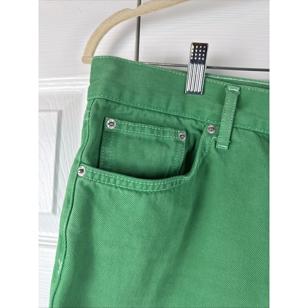 BDG Urban Outfitters Colored Jeans Women Size 32 Button Fly Denim Green